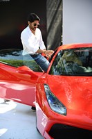 Naga Chaitanya at Hyderabad Supercar Show 2017